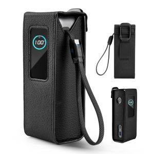 PU Leather Case for Anker 25,000mAh Laptop Power Bank, Protective Travel Case Compatible with Anker Zolo A1695 Power Bank 25K 165W Portable Charger (CASE ONLY)
