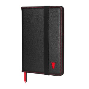 TORRO Passport Holder – Genuine Leather Passport Cover with Elasticated Closure Strap