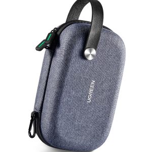 UGREEN Electronics Bag, Tech Accessories Case, Organizer Case for Travel Electronics, Water-Resistant Shockproof Organizer Pouch Compatible with Charger,Charging Cables,Flash Drive,Headphones